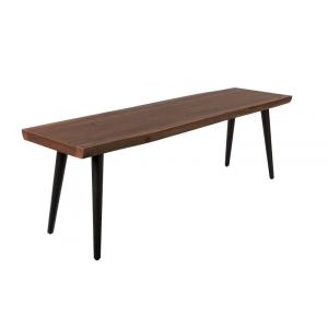 Banc en plaquage bois de Noyer 180 cm