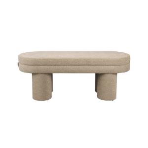 Banc en polyester beige