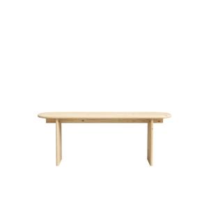Banc en sapin beige 120 cm