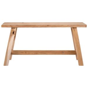 Banc en teck naturel recyclé 90 cm