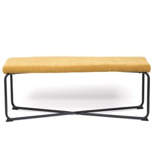 Banc en velours côtelé  TU Marron