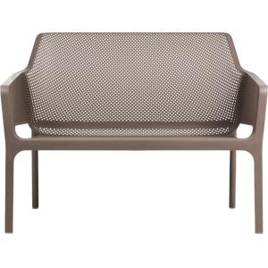 Banc  Plastique gris 116x86x70 cm