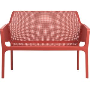 Banc  Plastique orange 116x86x70 cm