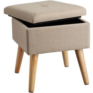 Banc Tabouret Coffre de rangement Rembourré Grand espace sa…