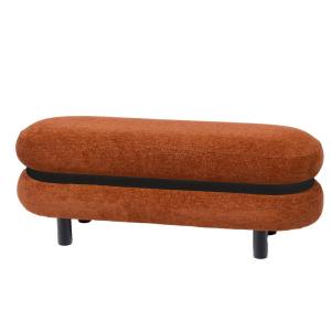 Banc   terracota marron en tissu
