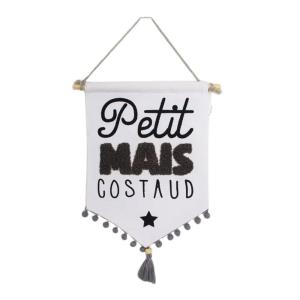 Bannière murale  blanc 36x25cm