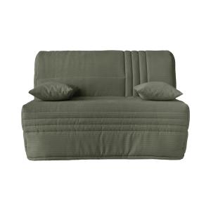 Banquette BZ avec matelas de 15 cm Vert Kaki 140 x 200 cm