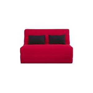 Banquette BZ convertible 2 places pearl rouge