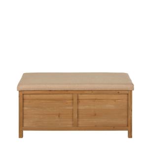 Banquette coffre bicolore