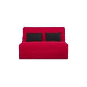 Banquette convertible BZ 2 places pearl rouge