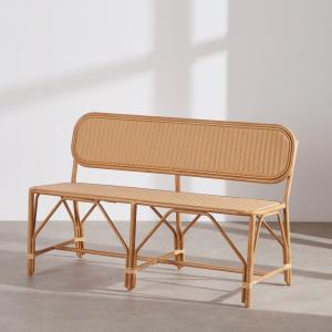 Banquette professionnelle 2 places en aluminium imitation b…