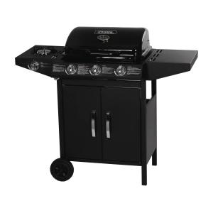 Barbecue gaz métal noir 5 brûleurs 10.5kW