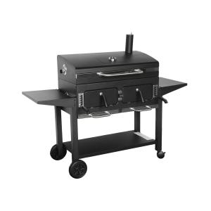 Barbecue grill charbon de bois - bernard xl, noir