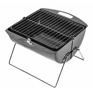 Barbecue valisette métal gris clair 35x41.5x25 cm