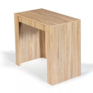 BELLI - Table console extensible en bois - 1,40 m