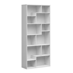 Bibliothèque 197 cm stratifiés blanc