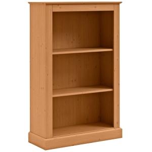 Bibliothèque avec 2 étagères en pin naturel