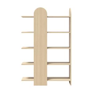 Bibliothèque chêne clair H175