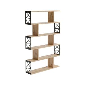 Bibliothèque en aggloméré et métal francis modèle 1