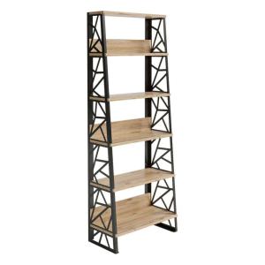 Bibliothèque en aggloméré et métal francis modèle 4