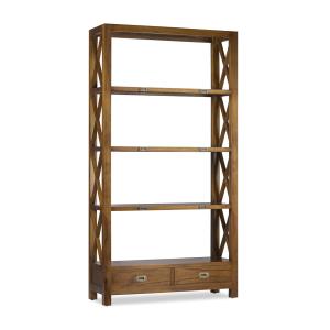 Bibliothèque en bois marron H190