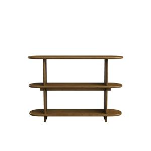Bibliothèque en sapin marron 120 cm