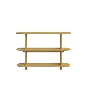 Bibliothèque en sapin naturel 120 cm