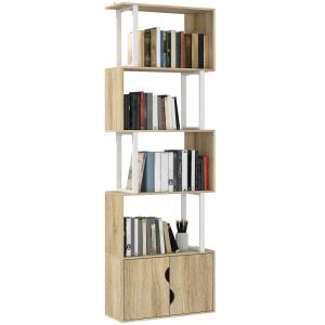 Bibliothèque étagères placard panneau de particules effet b…