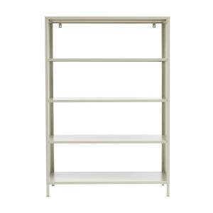 Bibliothèque métal beige sable h145cm
