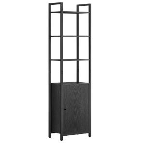 Bibliothèque verticale à 6 niveaux avec porte 24 x 40 x 159…