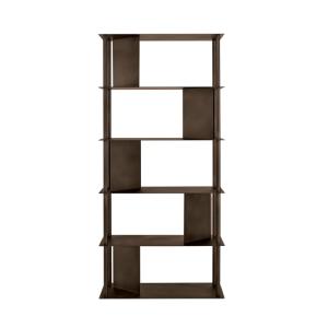 Bibliothèque verticale en métal marron, 90 x 40 cm, hauteur…