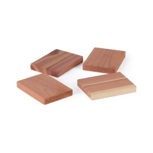 Bloc antimites en cèdre naturel - Lot de 4