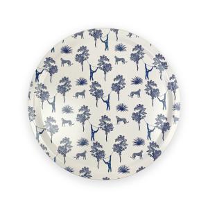 Blue Jungle - Round Tray / Default Title