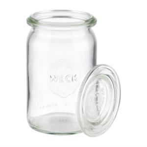 Bocaux en verre cylindriques avec couvercle weck 145ml lot…