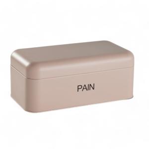 Boîte à biscuit métal  30x21cm Rose