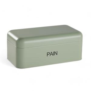 Boîte à biscuit métal  30x21cm Vert