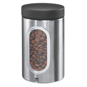 Boîte à café en acier inoxydable argent 250g