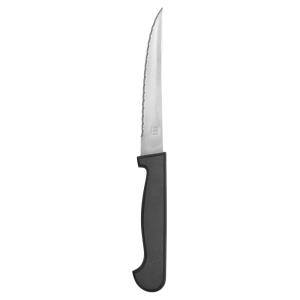 Boite de 12 couteaux à  steak 22cm noir en inox