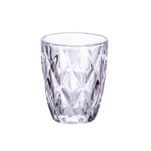 Boite de 6 gobelets bas 24 cl   transparent en verre