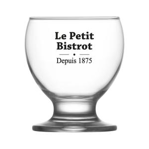 Boîte de 6 gobelets Bistrot 21 cl transparents / cristal en…