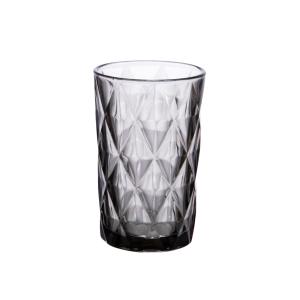 Boite de 6 gobelets haut 34 cl    gris en verre