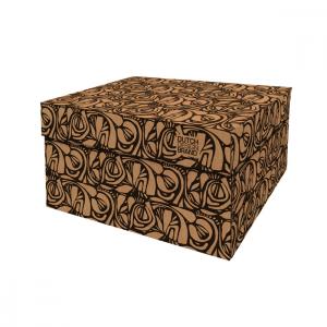 Boite de rangement carton 39,5x32x21cm