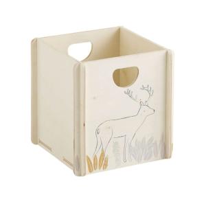 Boîte de rangement sans clous ni vis en bois 31 x 31 x 31 c…