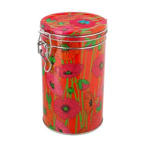 Boîte en métal  rouge  0 x 0 x 0 cm