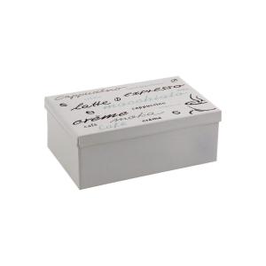 Boite rectangulaire métallique