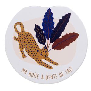 Boites à dents de lait   multicolore en bois