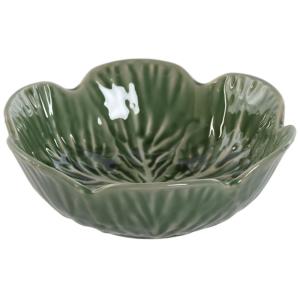 Bol en grès chou vert 15x15x5cm