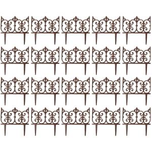 Bordure de jardin en fonte  lot de 20