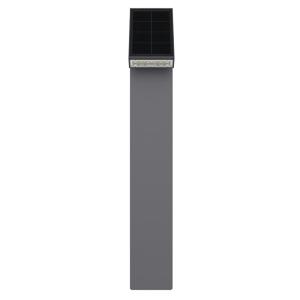 Borne solaire Plastique Noir h56cm
