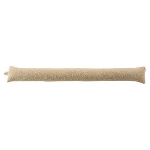Boudin de porte imitation fourrure bouclette wooly beige be…